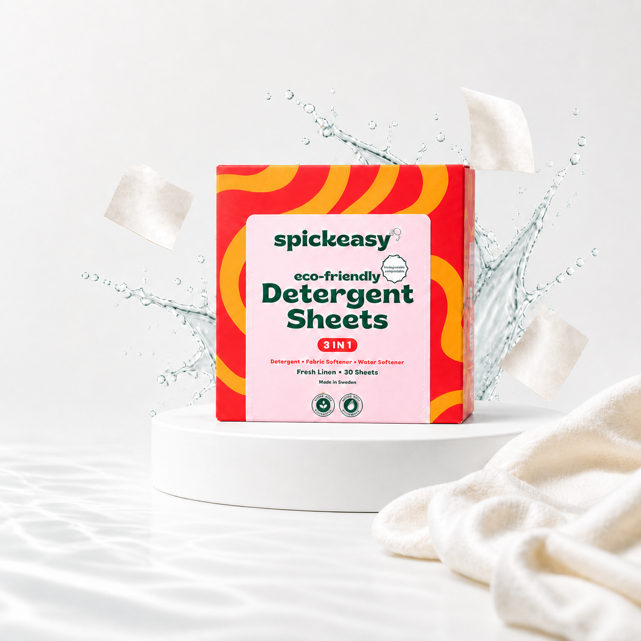 Spickeasy Laundry Sheets
