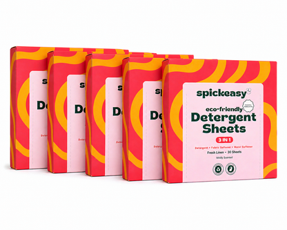 Spickeasy 3 in 1 Detergent Sheets - Fresh Linen