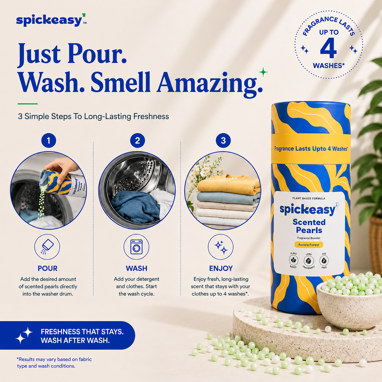 Spickeasy Long Lasting Scented Pearls - Aurora Forest