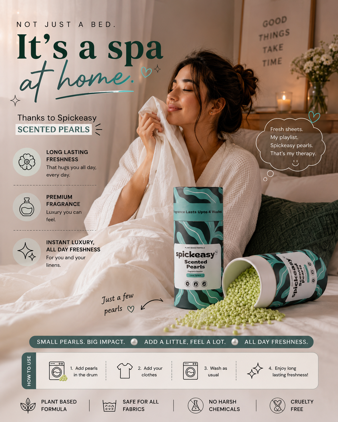 Spickeasy Long Lasting Scented Pearls - Love Forest