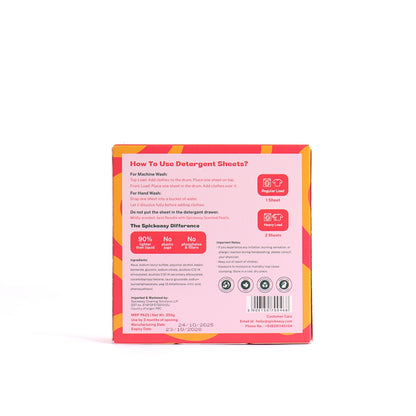 Spickeasy Detergent Sheets - Fresh Linen