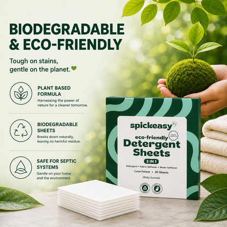3 in 1 Detergent Sheets