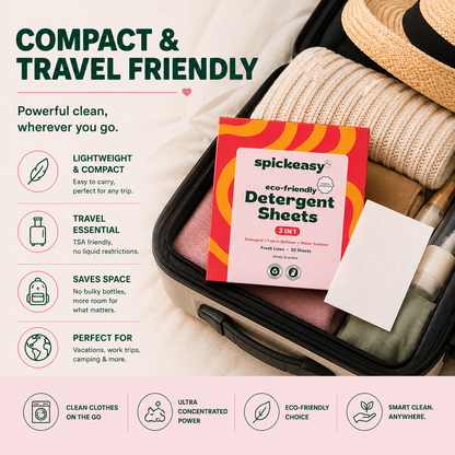 Spickeasy 3 in 1 Detergent Sheets - Ocean Passion