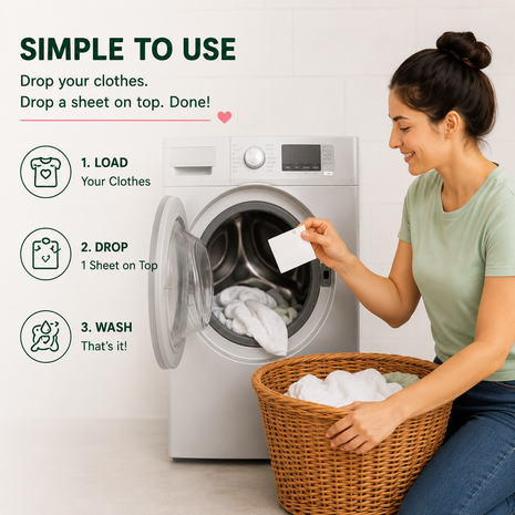 3 in 1 Detergent Sheets